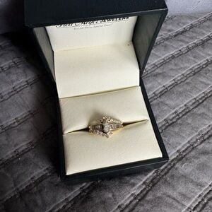 14k diamond ring